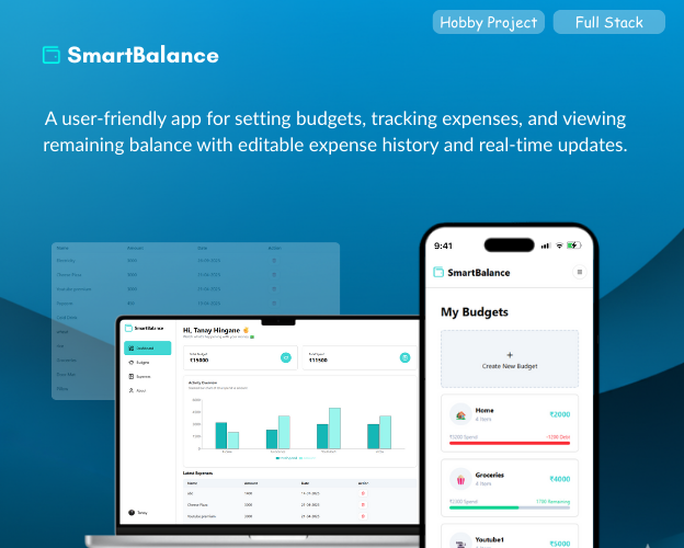 SmartBalance screenshot